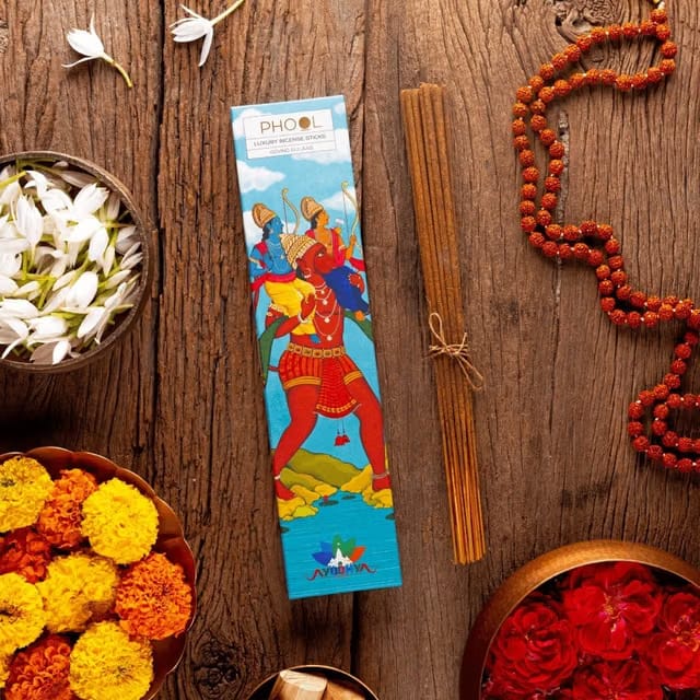 Ayodhya Temple Incense Sticks / Agarbatti (Soumya Chandan)