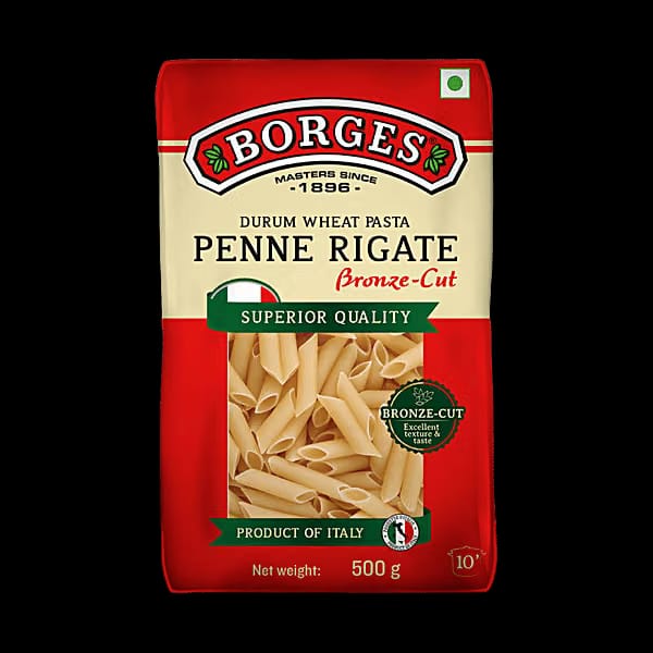 Borges Penne Pasta - Durum Wheat Semolina