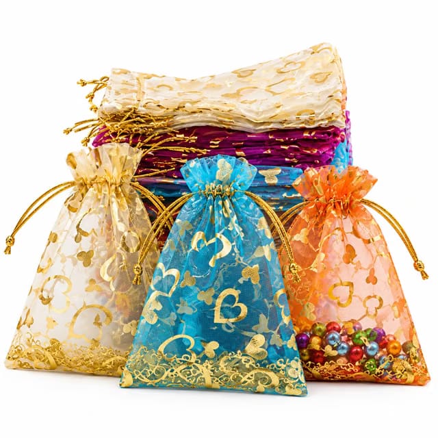 Premium Jewellery Pouch Organza Party Favor