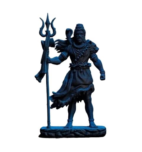 Resin Shiva Statue for car Dashboard Decor Idols, Shiva/Siva/Shiv ji murti for Gift for Anniversary, Car Decor Idols