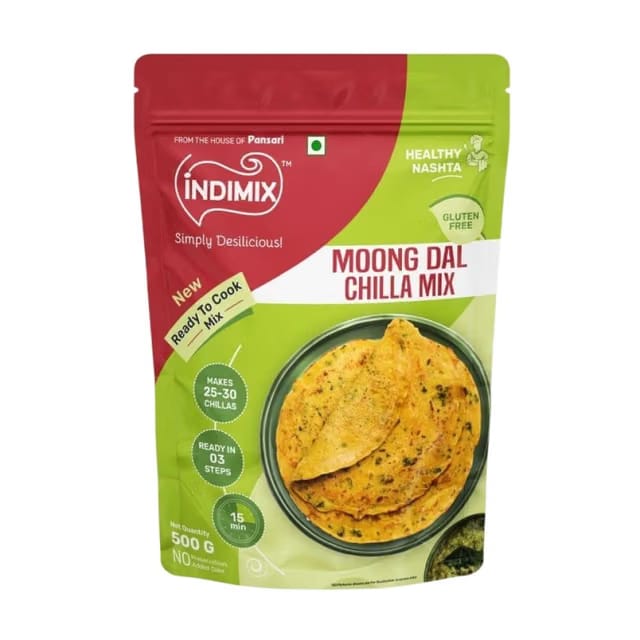 Indimix Moong Dal Chilla Mix