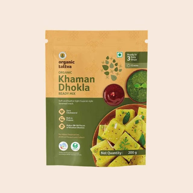 Organic Tattva Khaman Dhokla Ready Mix