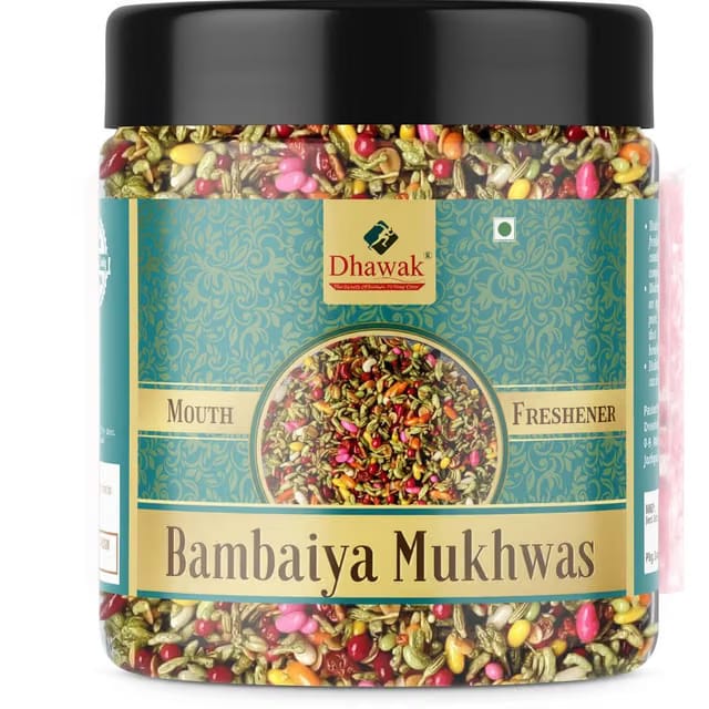 Dhawak Bambaiya Mukhwas Home Made Mouth Freshner|Digestive, After-Meal,Mukhwas Sweet Mouth Freshener