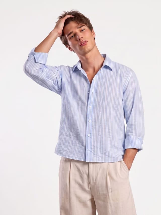 Gul Striped Crop Shirt