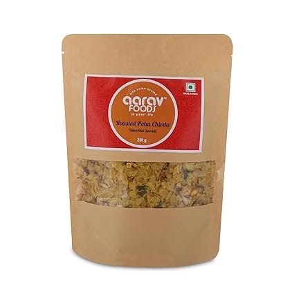 Aarav Foods - Roasted Patal Poha Chivda - Vidarbha Special Taste