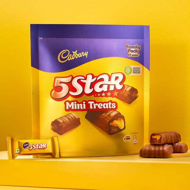 Cadbury 5 Star Mini Chocolatey Treat Bars
