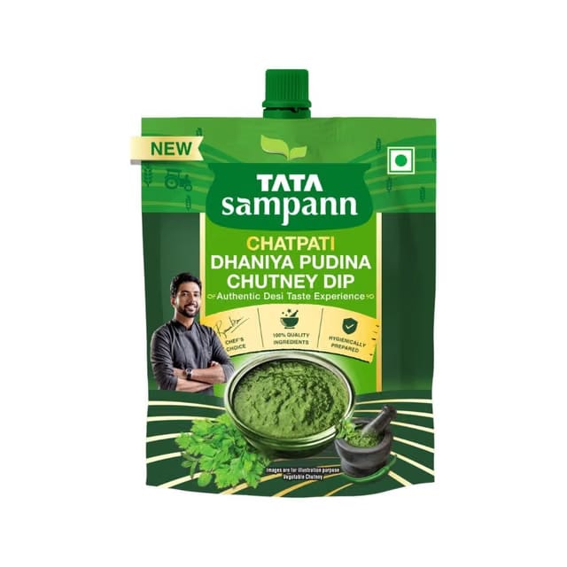 Tata Sampann Chatpati Dhaniya Pudina Hari Chutney Dip