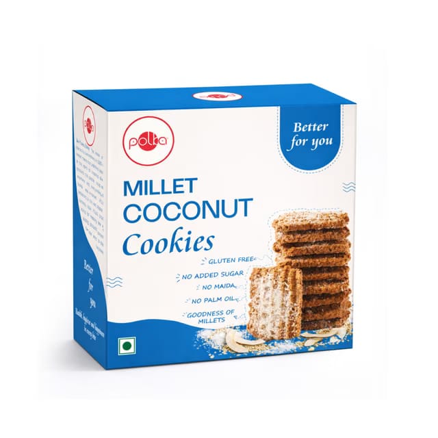 POLKA Millet Coconut Cookies