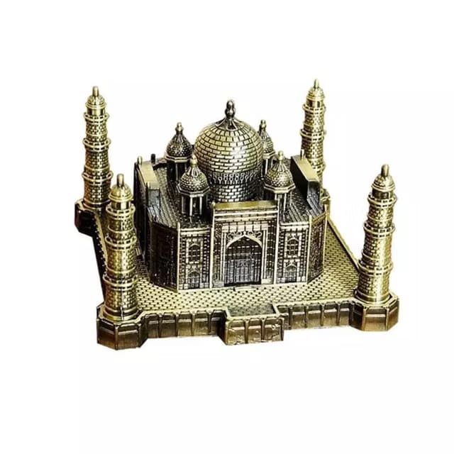 AUGEN Taj Mahal - Agra, Indian Monument Miniature, Showpiece, Statue, Indian Souvenier