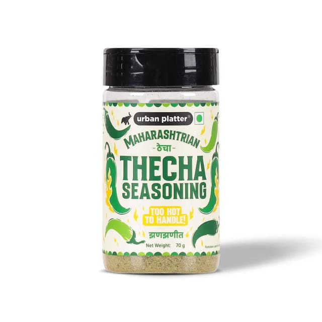 Urban Platter Thecha Seasoning, 70g (Authentic Maharashtrian Condiment