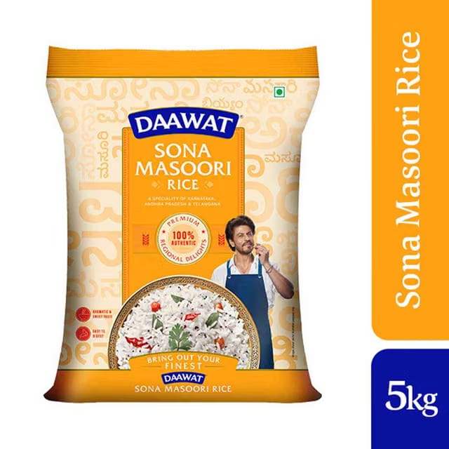 Daawat Premium Sona Masoori Rice