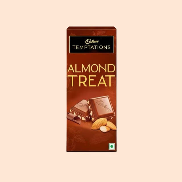 Cadbury Temptations Almond Treat Premium Chocolate Bar