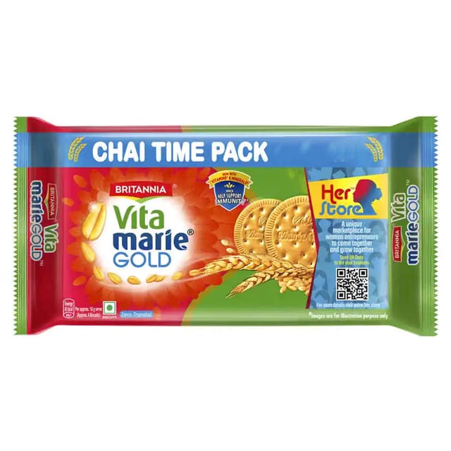 Britannia Vita Plain Marie Gold Biscuits