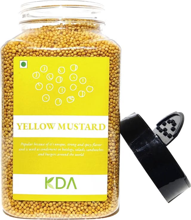 KDA Yellow Mustard Seeds (Peeli Sarson)