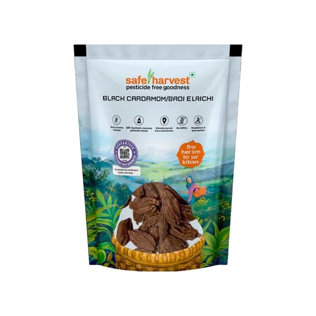 Safe Harvest Black Cardamom Whole
