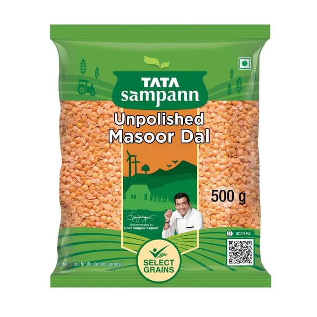 Tata Sampann Masoor Dal - Split