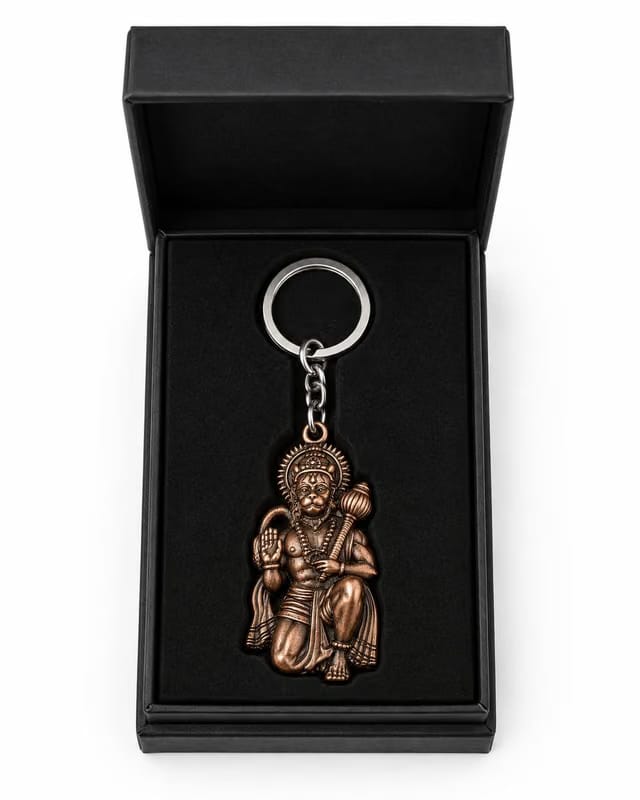 Lord Hanuman Ji Metal Keychain