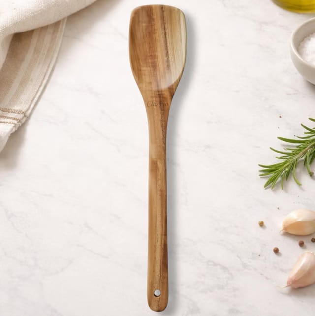 Neem Wood Spoon for Cooking, Wooden Spatula for Non Stick Pan, Wood Ladle, Wooden Spoons for Cooking