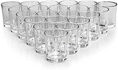 Glass Tea Light Candle Holders for Home Decoration, Party, Wedding, Living Room