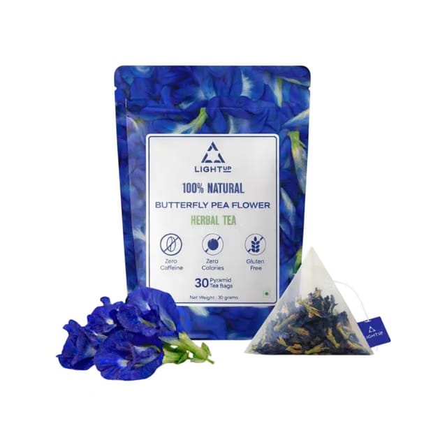 Light Up Butterfly Pea Flower Herbal Tea