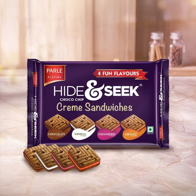 Hide & Seek Choco Chip Cream Biscuits