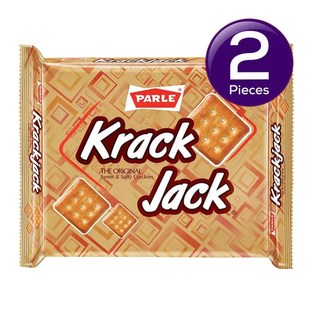 Parle Krackjack Sweet and Salty Plain Crackers