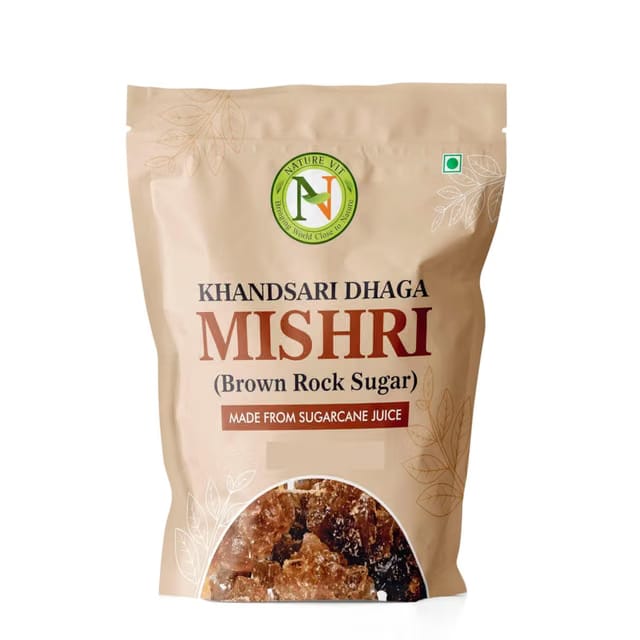 NatureVit Khandsari Dhaga Mishri 400 Gram