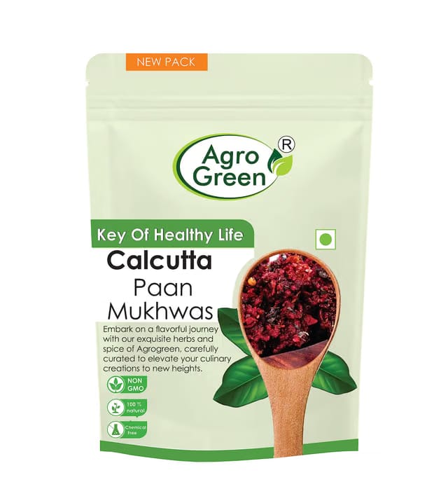 Agrogreen Calcutta Meetha Paan Mukhwas |Sweet Paan Hygienically Packed Traditional Mukhwas, Mouth Freshener