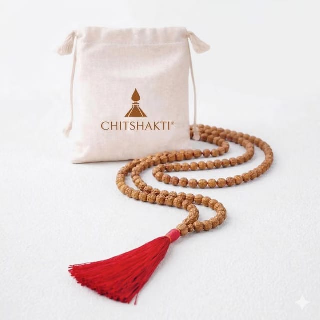 Chitshakti Rudraksha mala 108 +1 Beads Original