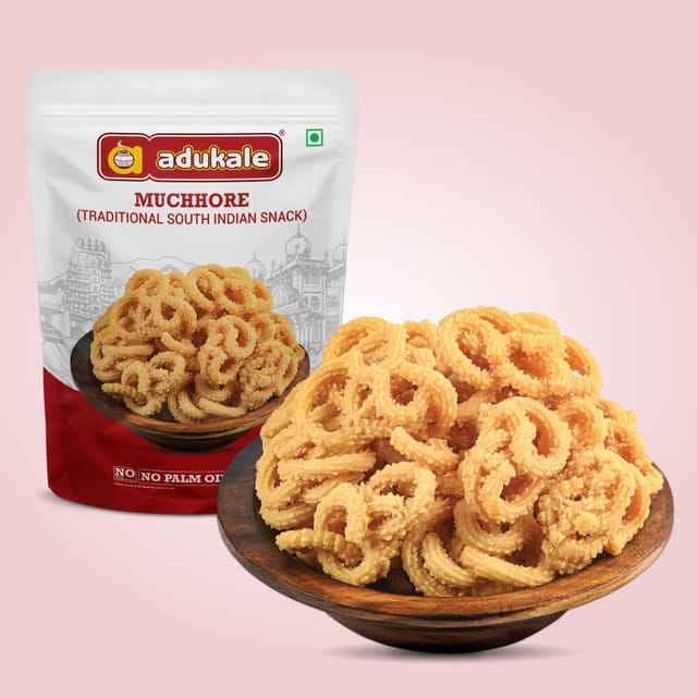 adukale Mucchore(Moong Dal Muruku)
