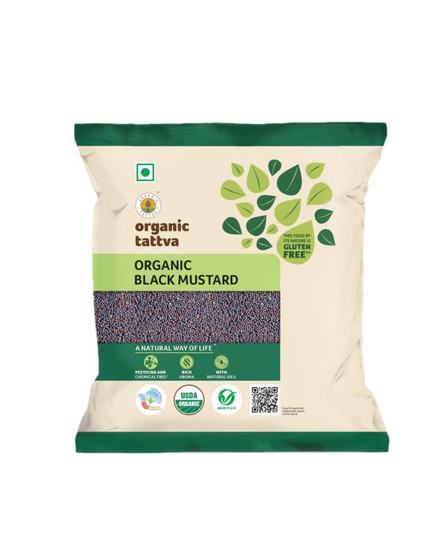 Organic Tattva Black Mustard Seeds