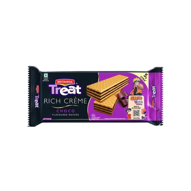 Britannia Treat Rich Creme Choco Flavoured Wafers
