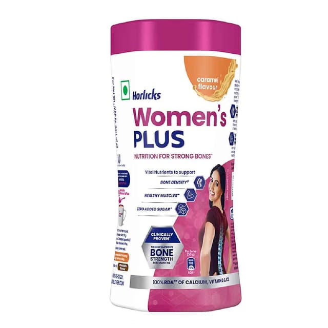 Horlicks Women's Plus Caramel Drink Mix