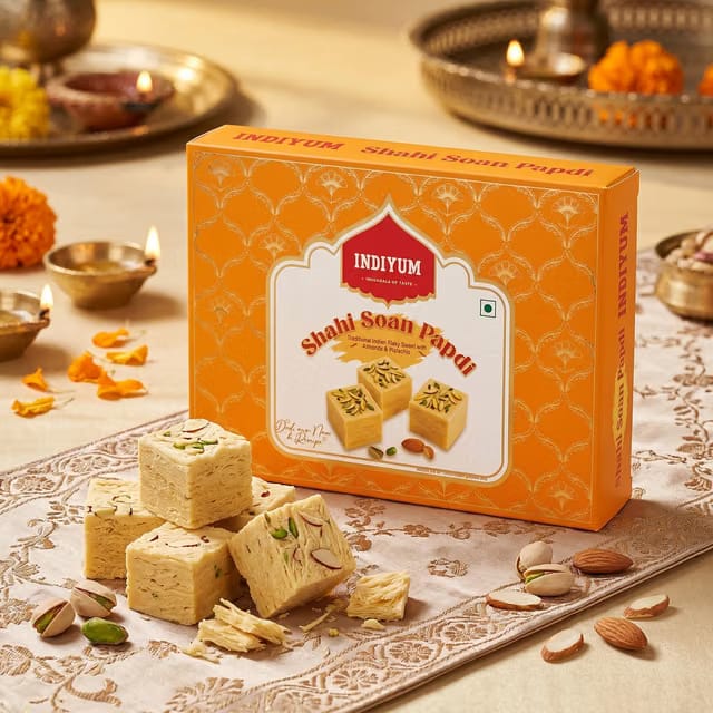 Indiyum Shahi Soan Papdi