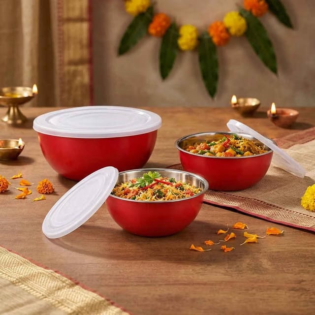 Microwave Safe Bowl Set of 3