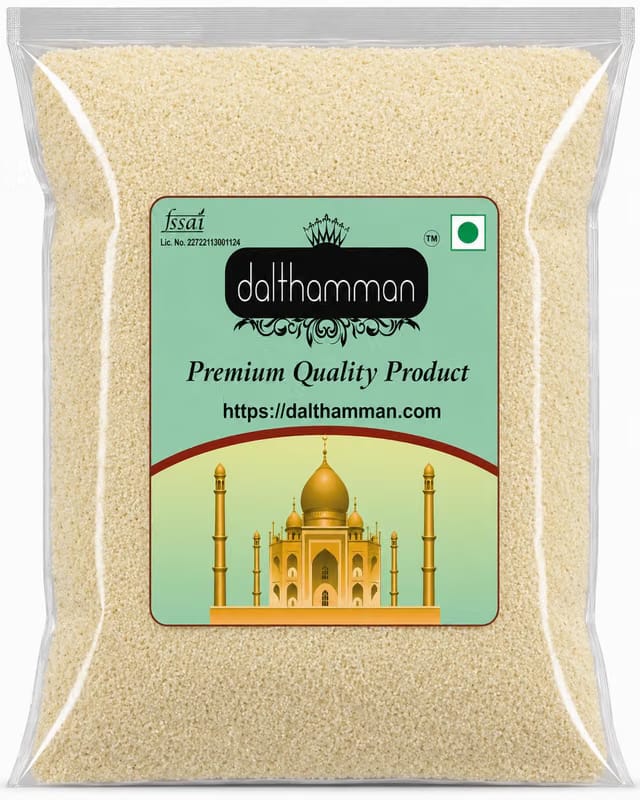 Dalthamman Organic Roasted Sooji Rava 950g Wheat Semolina