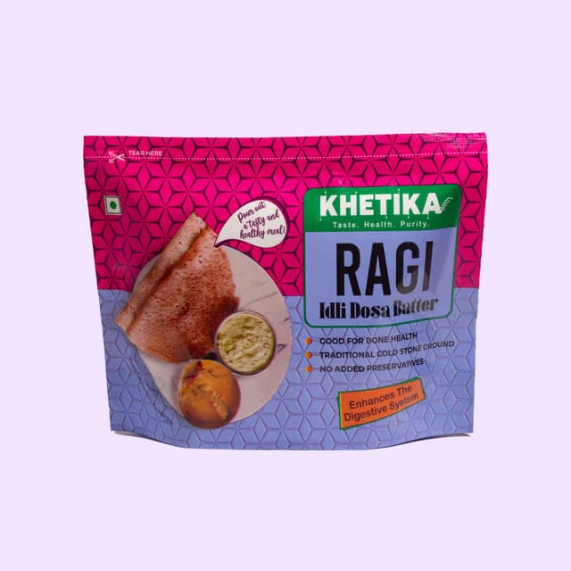 Khetika Ragi Idli Dosa Millet Batter