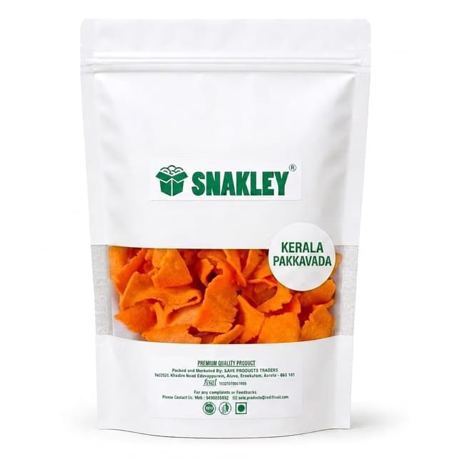 SNAKLEY Authentic Kerala Pakkavada Ribbon Pakoda