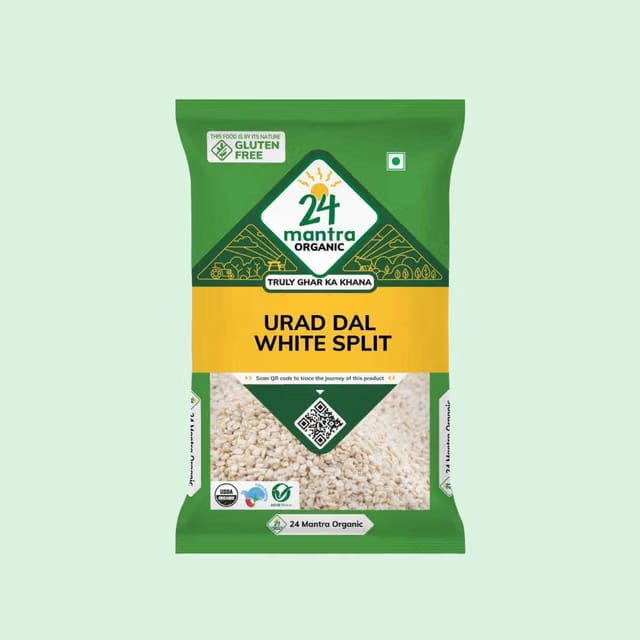 24 Mantra Organic White Urad Dal
