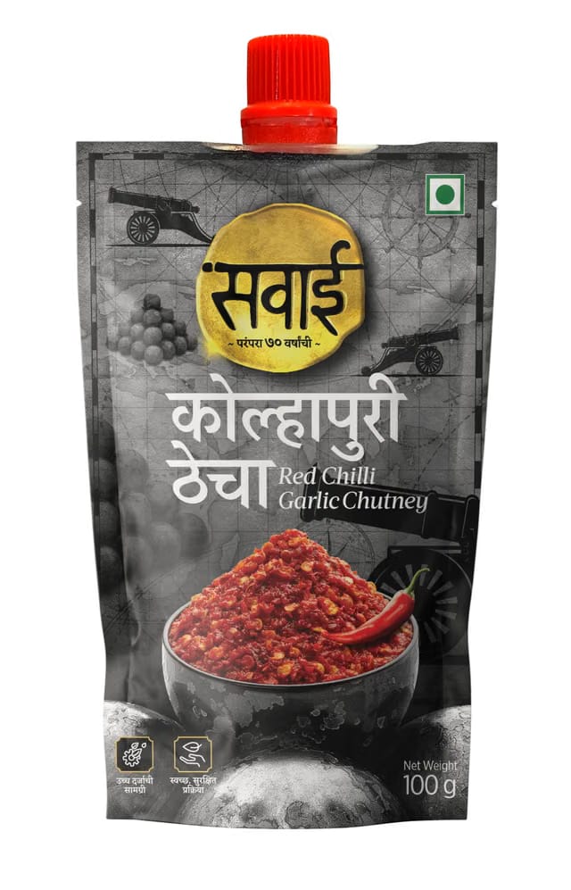 Sawai Kolhapuri Red Thecha 100 g