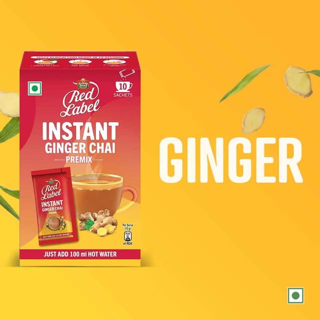 Red Label Instant Ginger Chai Premix