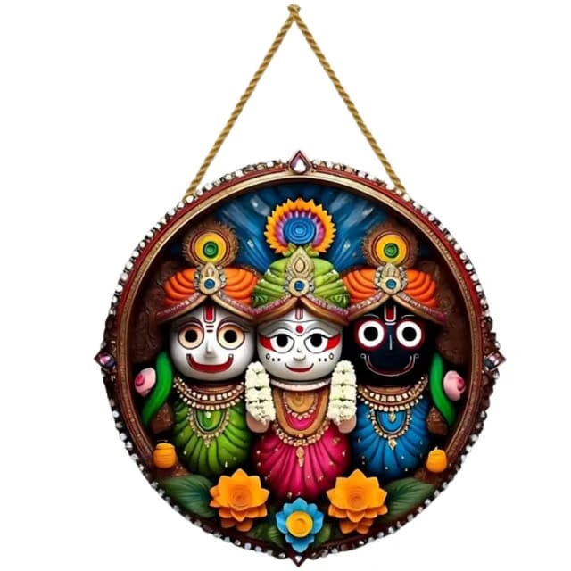 Lord Jagannath Ji Wall Hanging