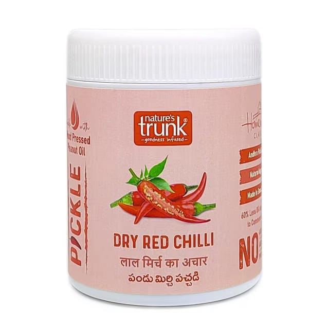 Nature's Trunk Traditional Red Chilli Pickle
