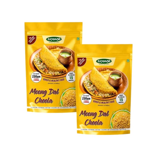 Richmor Protein Moong Daal Chilla Mix
