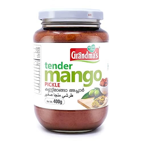 Grandmas Authentic Kerala Style Tender Mango Pickle