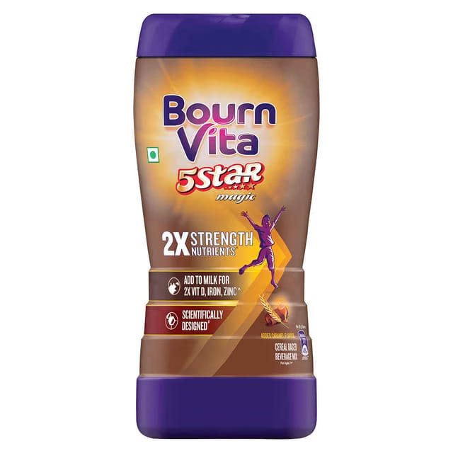 Bournvita 5 Star Magic Nutrition Drink Jar