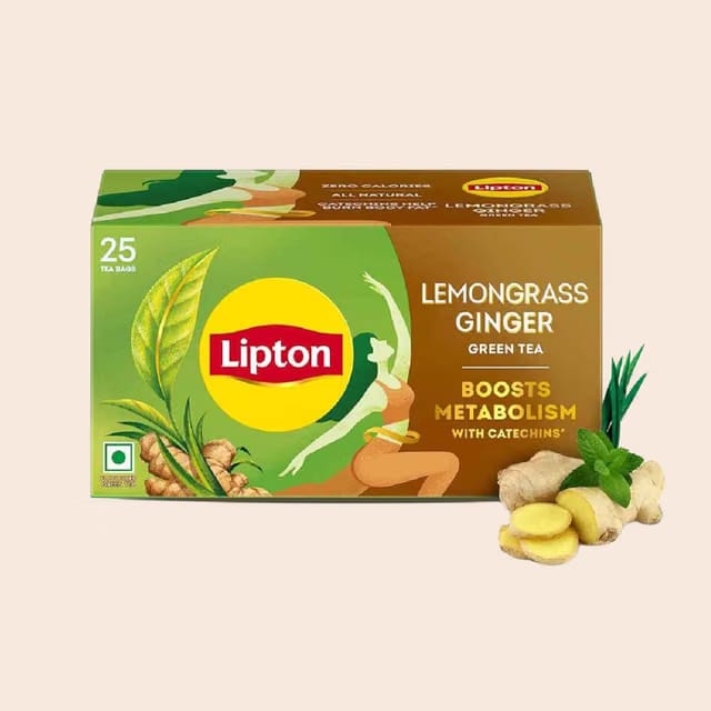 Lipton Lemongrass Ginger I Tasty Green Tea