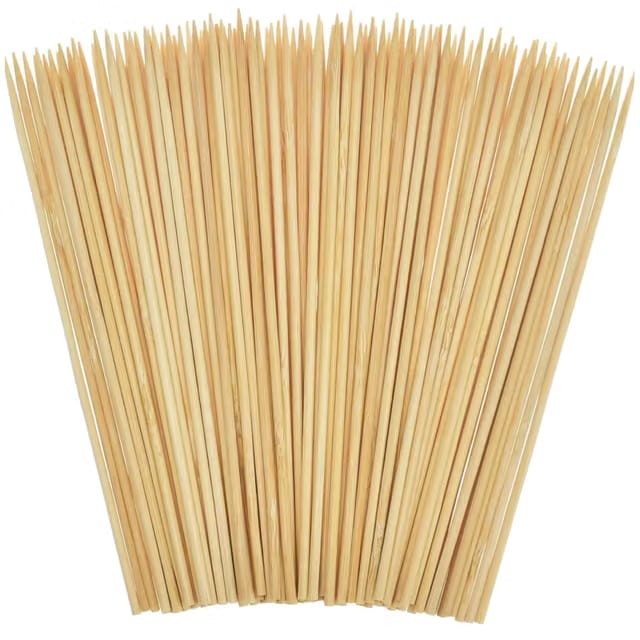 Multipurpose Bamboo Wooden Sticks Set of 50 Pcs for Craft Projects, DIY Art, School Models