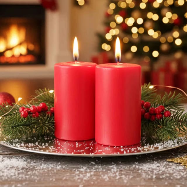 Scented Pillar Candles
