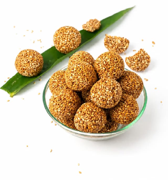Delight Foods Til Laddu Ellunde Sesame Jaggery Sweet Balls